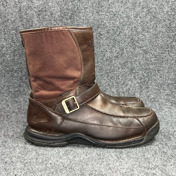 Danner Sharptail Gore-Tex Boots Men's Size 13 Brown Leather Rear Zip Hunting - Picture 1 of 15